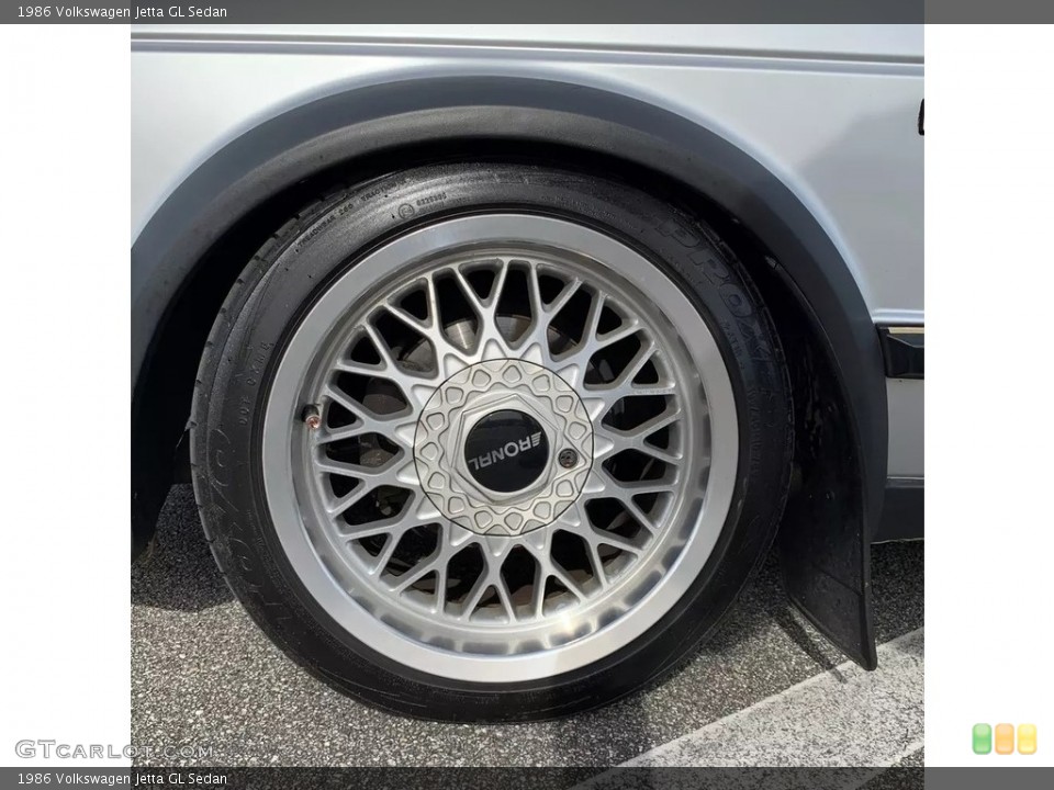 1986 Volkswagen Jetta Custom Wheel and Tire Photo #139271978