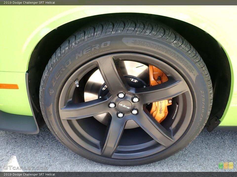 2019 Dodge Challenger SRT Hellcat Wheel and Tire Photo #139272935