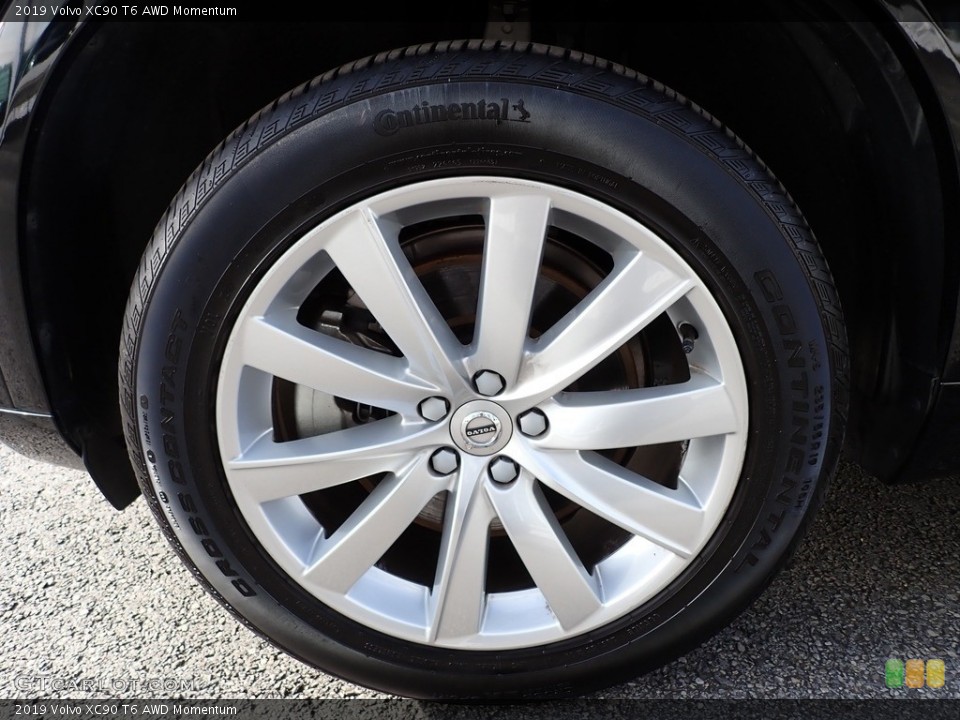 2019 Volvo XC90 T6 AWD Momentum Wheel and Tire Photo #139285665