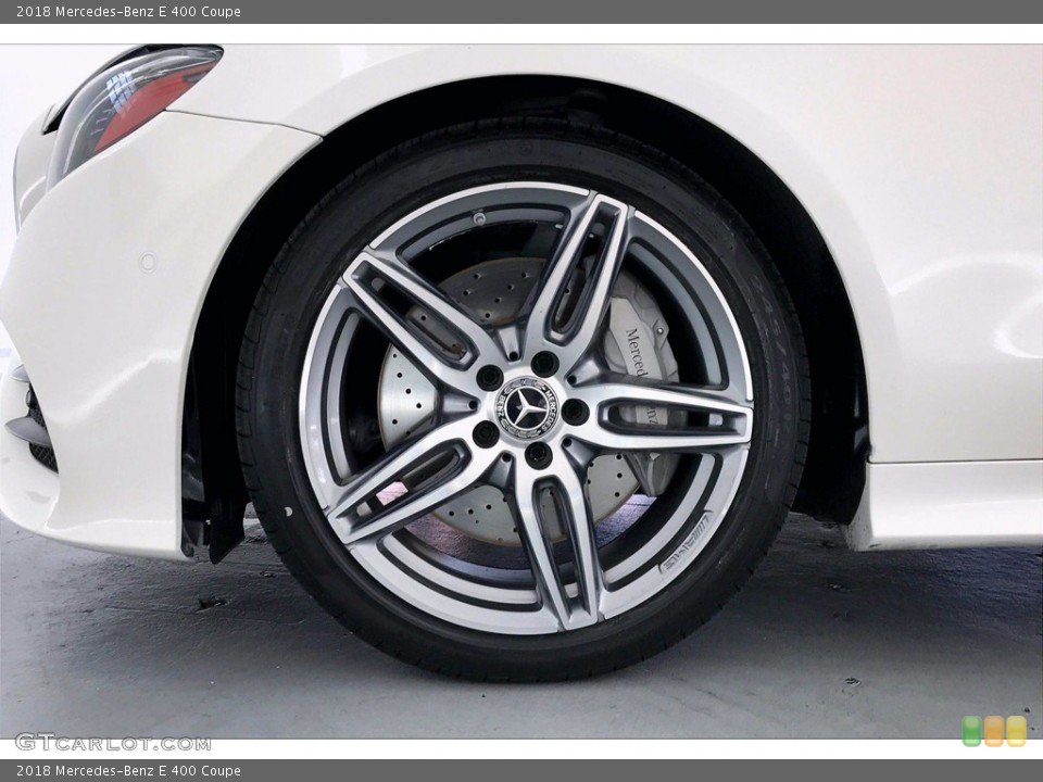 2018 Mercedes-Benz E 400 Coupe Wheel and Tire Photo #139288935