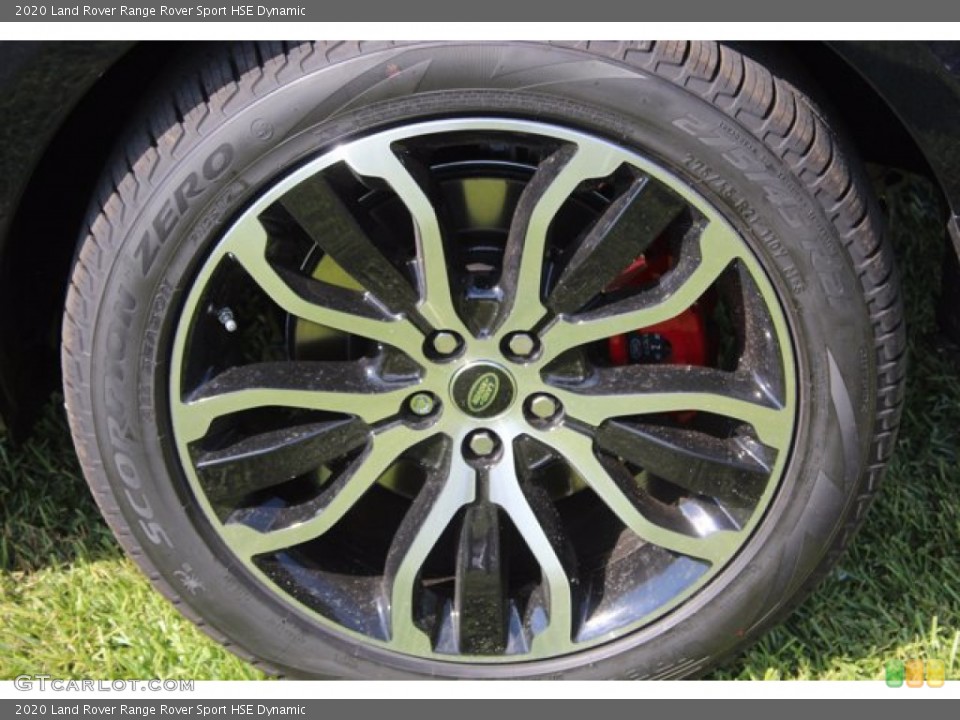2020 Land Rover Range Rover Sport HSE Dynamic Wheel and Tire Photo #139301134