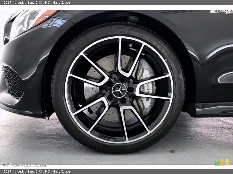 2017 Mercedes-Benz C 43 AMG 4Matic Coupe Wheel and Tire Photo #139304497