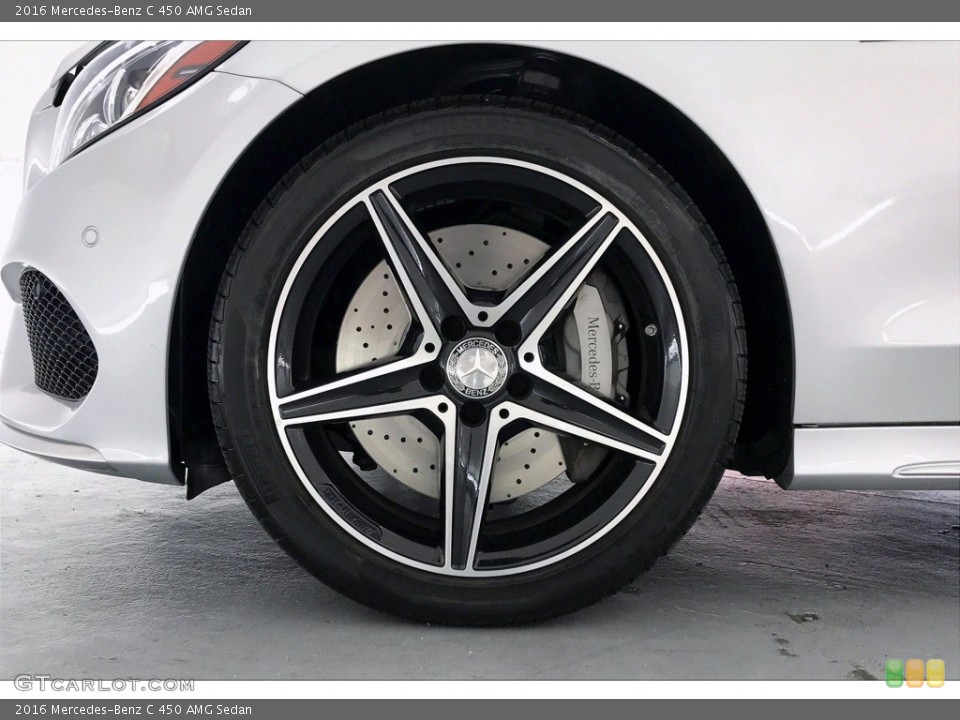 2016 Mercedes-Benz C 450 AMG Sedan Wheel and Tire Photo #139308298