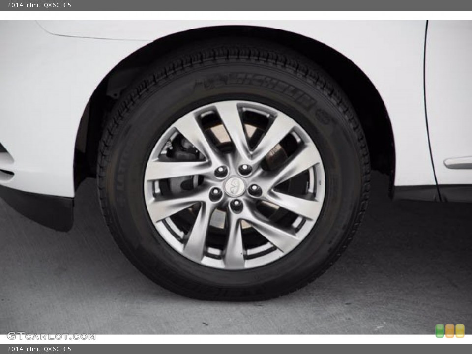 2014 Infiniti QX60 3.5 Wheel and Tire Photo #139310674
