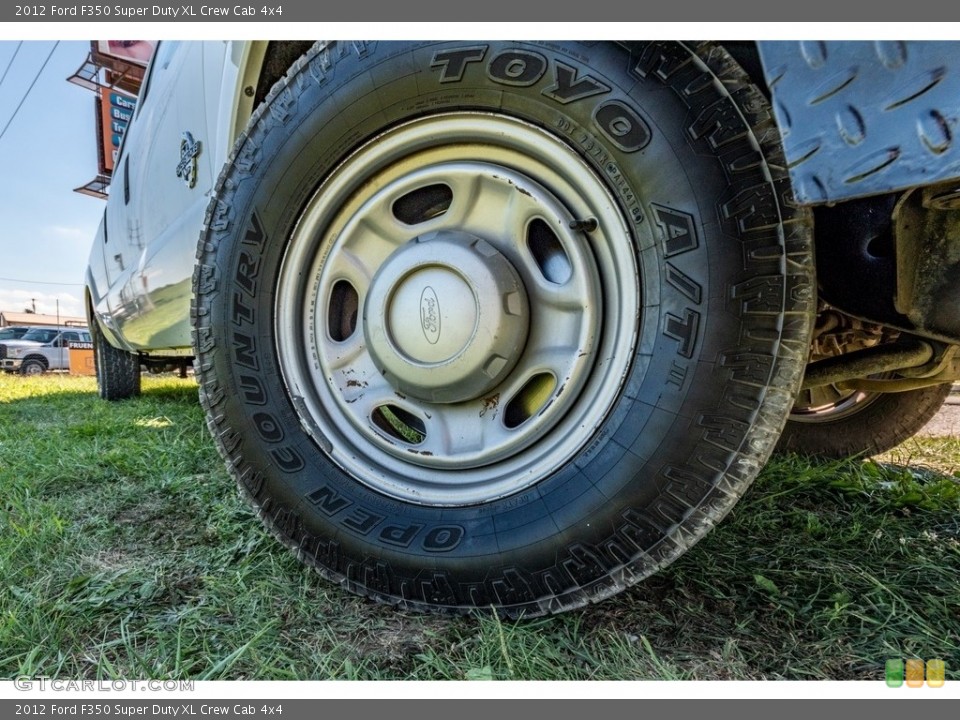 2012 Ford F350 Super Duty XL Crew Cab 4x4 Wheel and Tire Photo #139319403