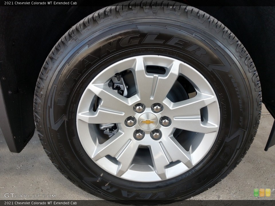 2021 Chevrolet Colorado WT Extended Cab Wheel and Tire Photo #139321568