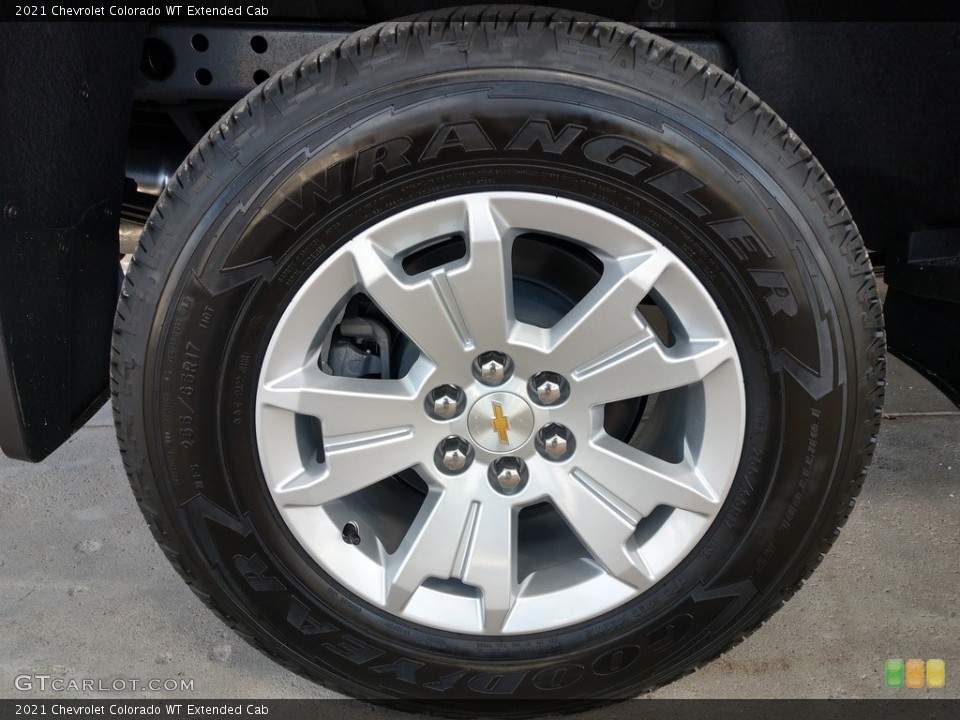 2021 Chevrolet Colorado WT Extended Cab Wheel and Tire Photo #139321599