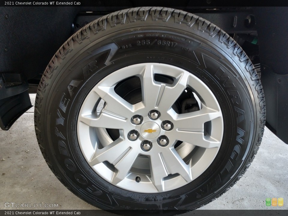 2021 Chevrolet Colorado WT Extended Cab Wheel and Tire Photo #139321628