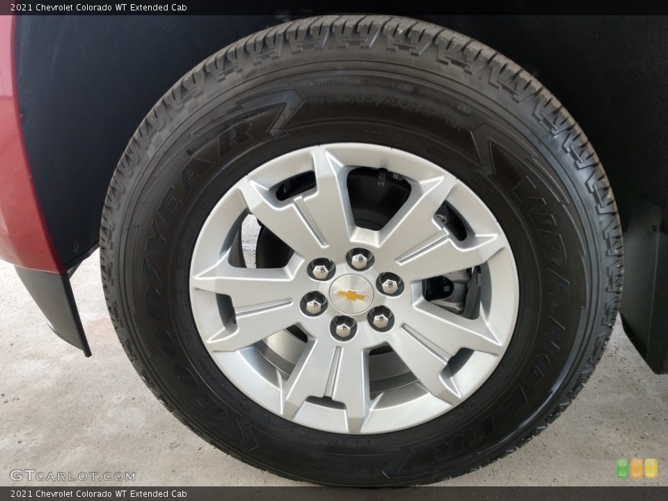 2021 Chevrolet Colorado WT Extended Cab Wheel and Tire Photo #139321652