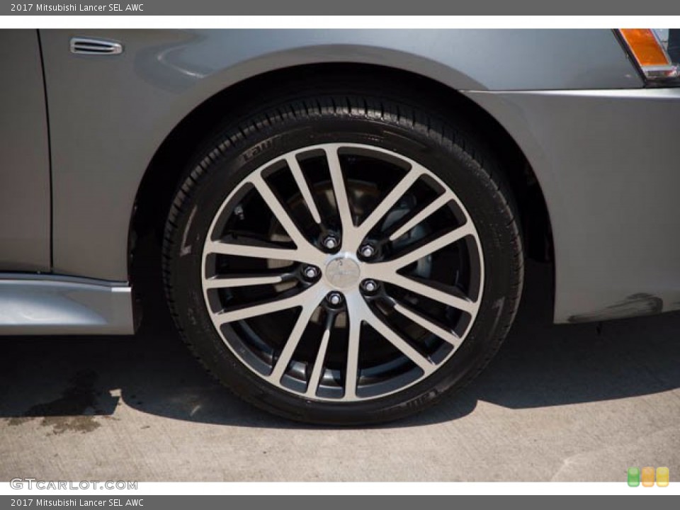 2017 Mitsubishi Lancer SEL AWC Wheel and Tire Photo #139353018