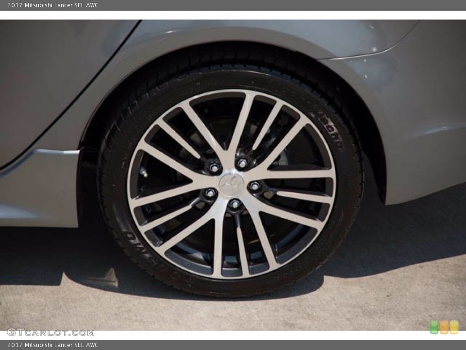 2017 Mitsubishi Lancer SEL AWC Wheel and Tire Photo #139353027