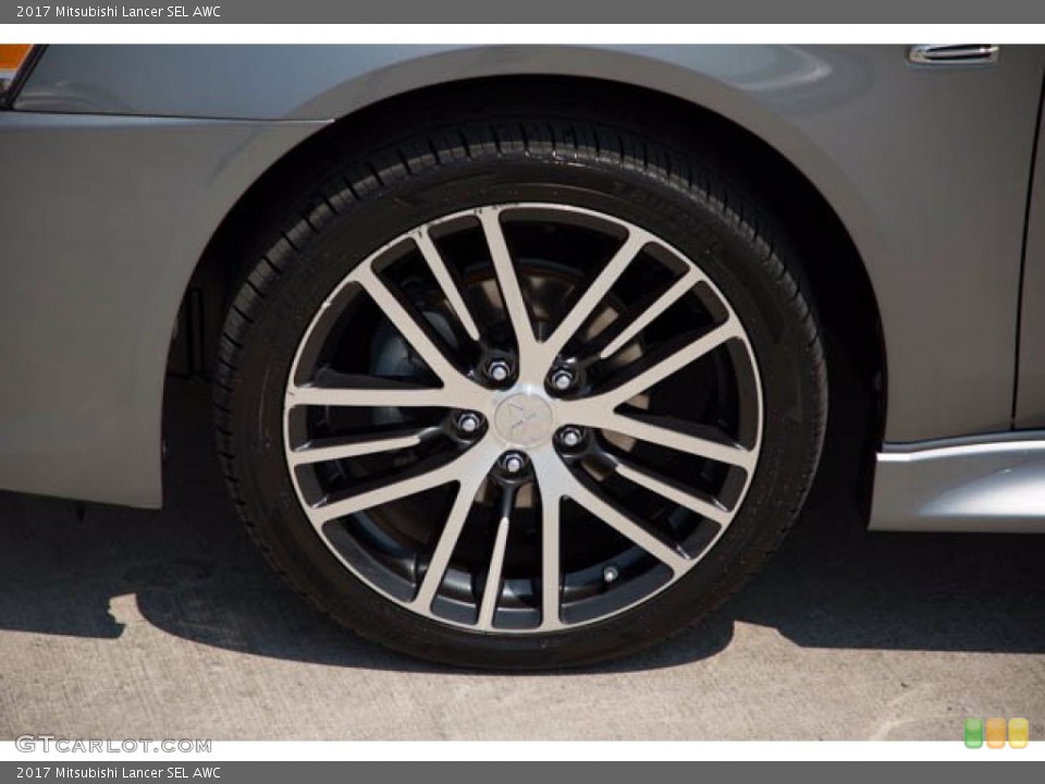 2017 Mitsubishi Lancer SEL AWC Wheel and Tire Photo #139353039