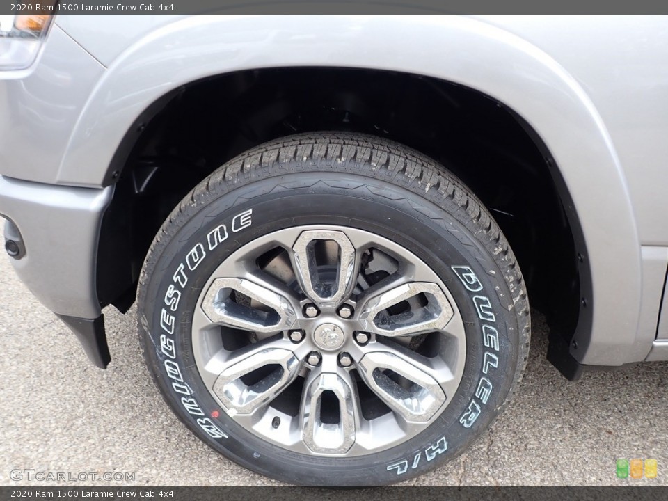 2020 Ram 1500 Laramie Crew Cab 4x4 Wheel and Tire Photo #139362253