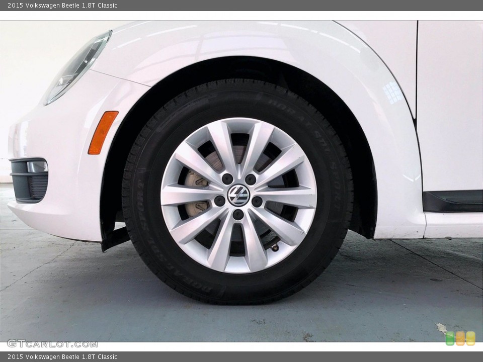 2015 Volkswagen Beetle 1.8T Classic Wheel and Tire Photo #139363156