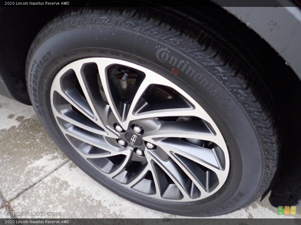 2020 Lincoln Nautilus Reserve AWD Wheel and Tire Photo #139374854