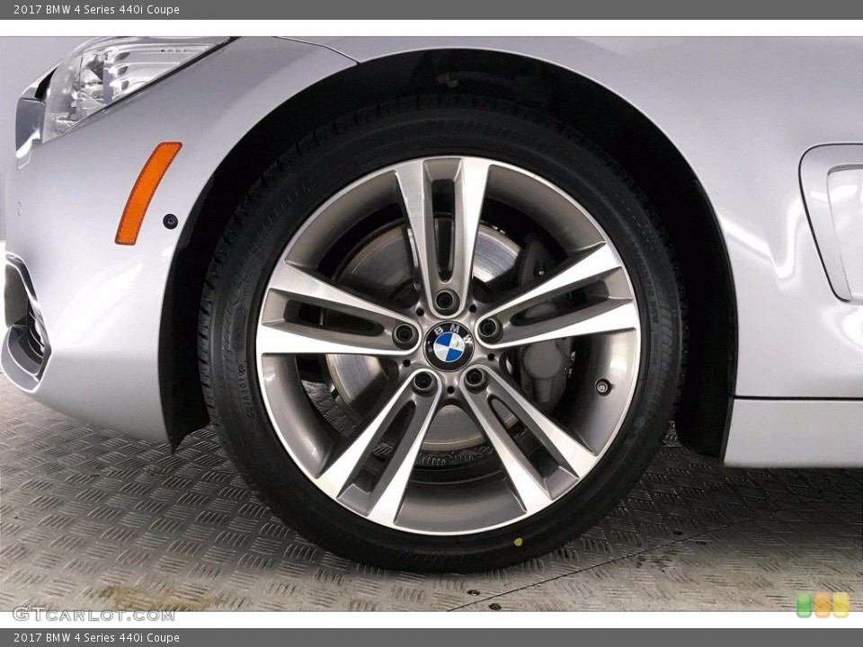 2017 BMW 4 Series 440i Coupe Wheel and Tire Photo #139383256