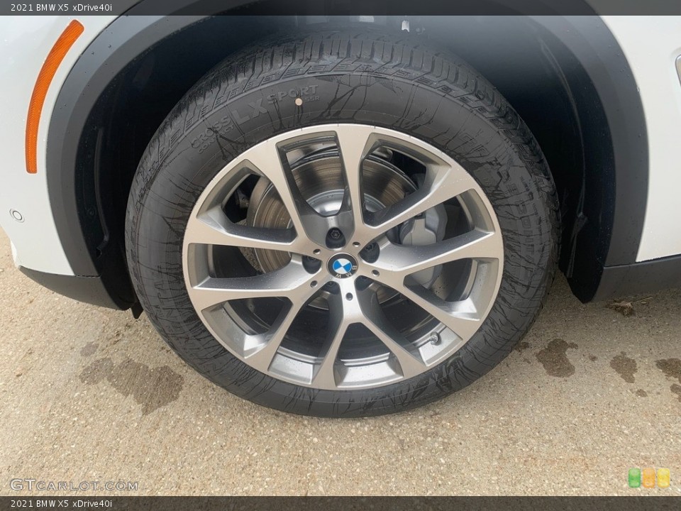 2021 BMW X5 xDrive40i Wheel and Tire Photo #139389398