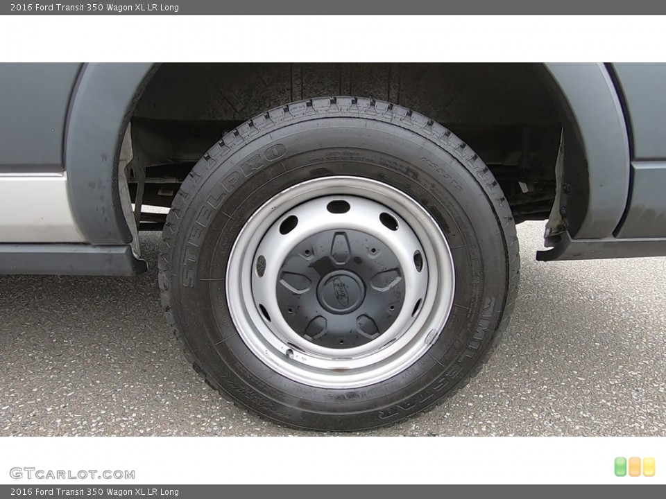 2016 Ford Transit 350 Wagon XL LR Long Wheel and Tire Photo #139390793