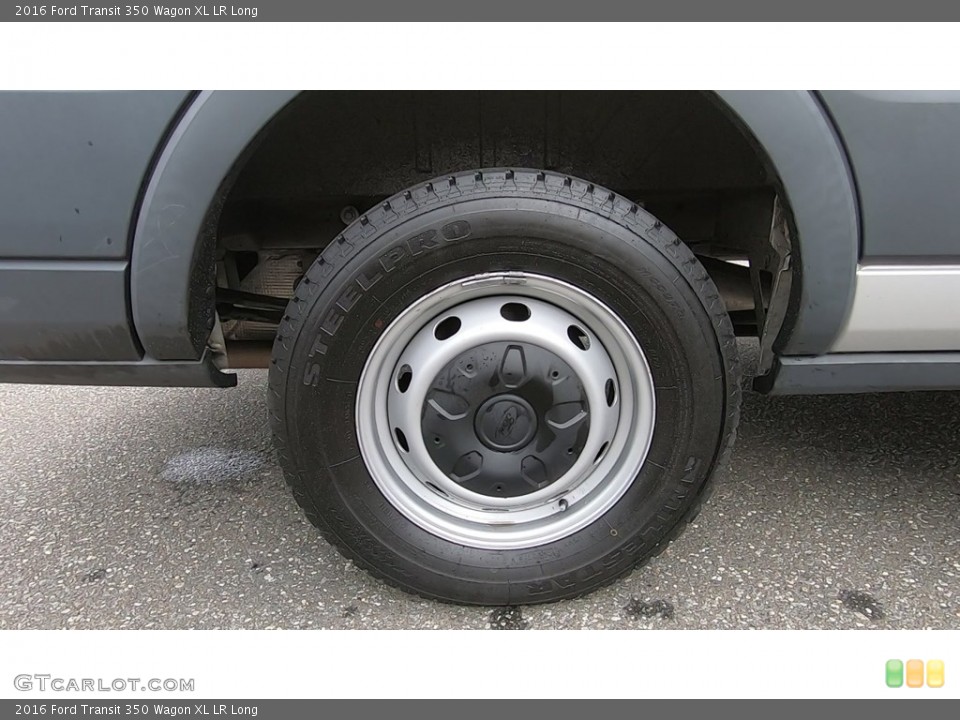 2016 Ford Transit 350 Wagon XL LR Long Wheel and Tire Photo #139390799
