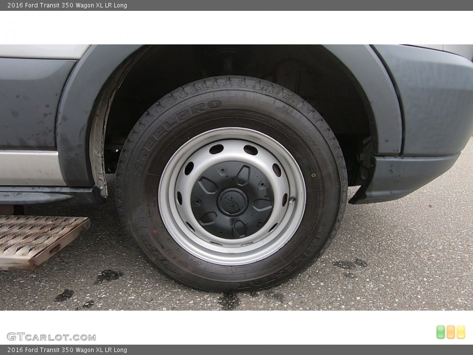 2016 Ford Transit 350 Wagon XL LR Long Wheel and Tire Photo #139390817