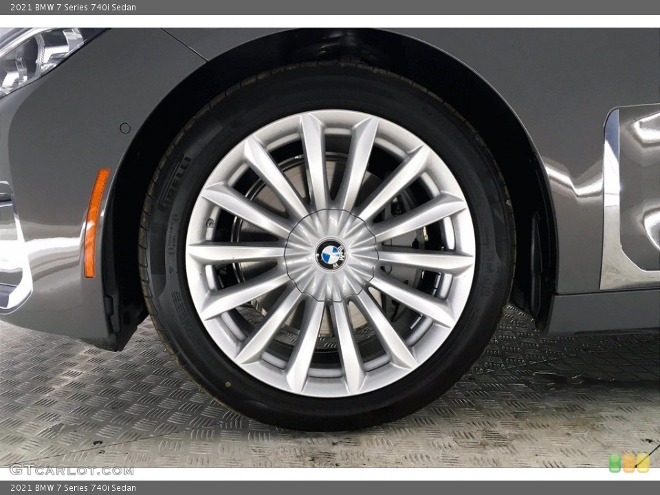 2021 BMW 7 Series 740i Sedan Wheel and Tire Photo #139391695