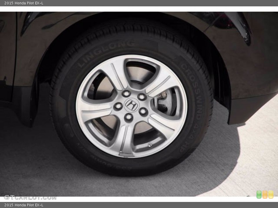 2015 Honda Pilot EX-L Wheel and Tire Photo #139400427