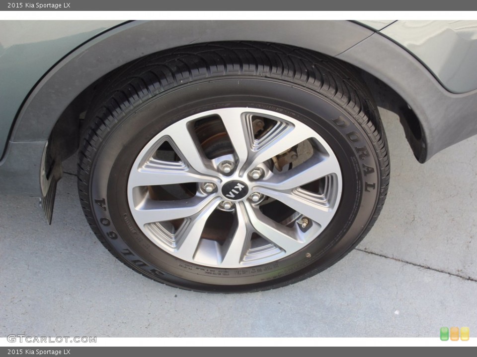 2015 Kia Sportage LX Wheel and Tire Photo #139400589