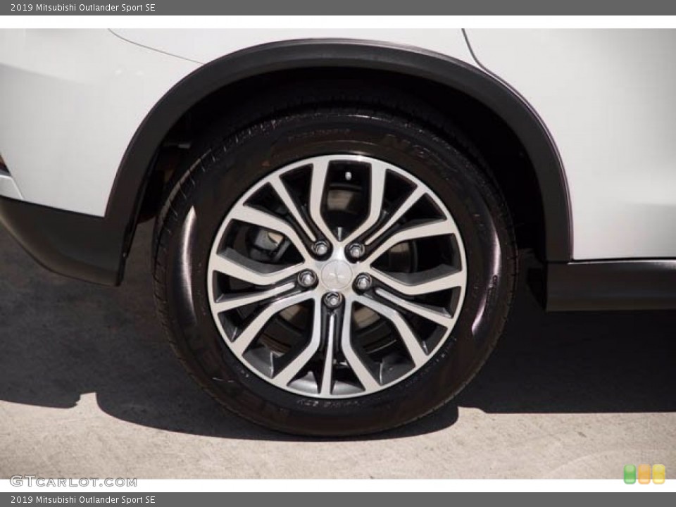 2019 Mitsubishi Outlander Sport SE Wheel and Tire Photo #139401774