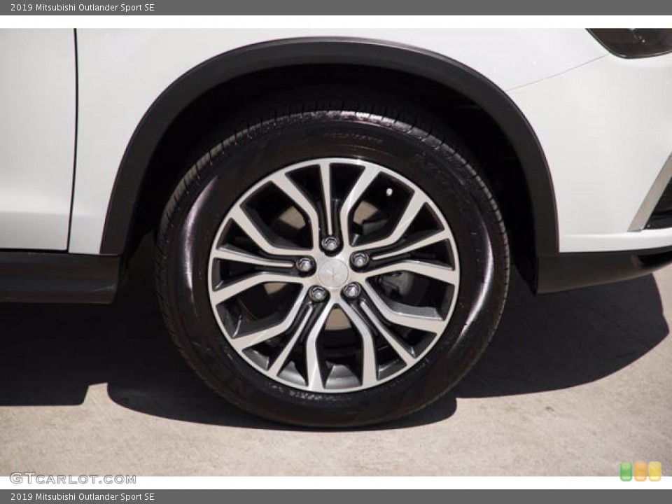 2019 Mitsubishi Outlander Sport SE Wheel and Tire Photo #139401795