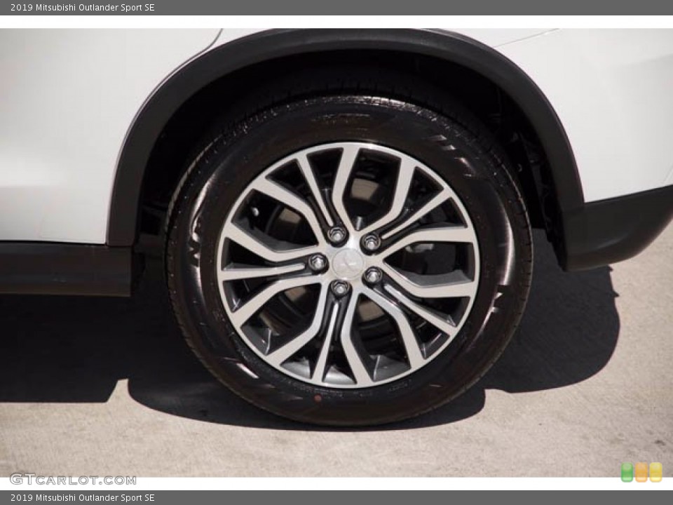 2019 Mitsubishi Outlander Sport SE Wheel and Tire Photo #139401816