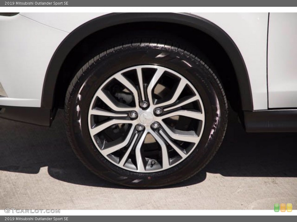 2019 Mitsubishi Outlander Sport SE Wheel and Tire Photo #139401825