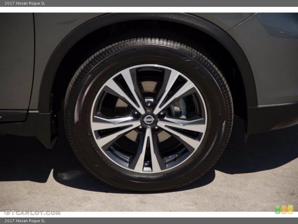 2017 Nissan Rogue SL Wheel and Tire Photo #139403870