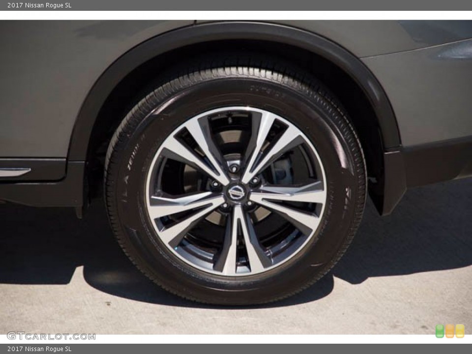 2017 Nissan Rogue SL Wheel and Tire Photo #139403883