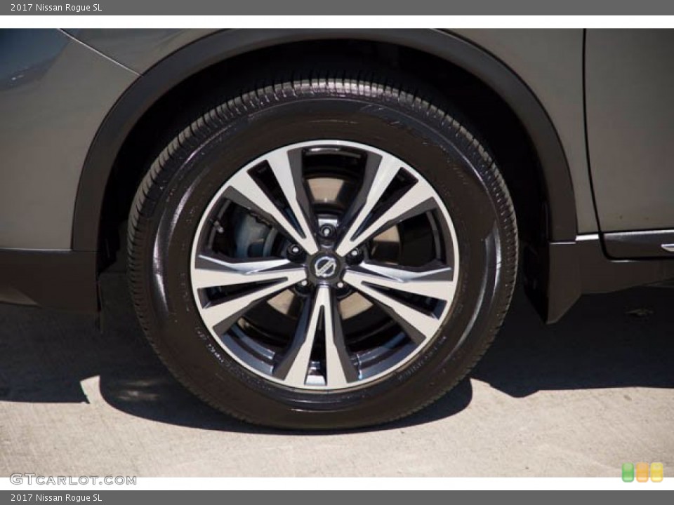 2017 Nissan Rogue SL Wheel and Tire Photo #139403898