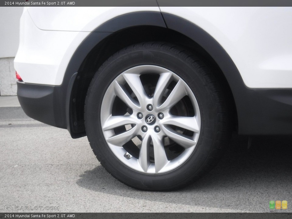 2014 Hyundai Santa Fe Sport 2.0T AWD Wheel and Tire Photo #139417985