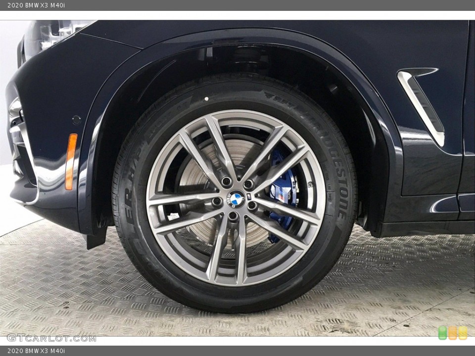 2020 BMW X3 M40i Wheel and Tire Photo #139425255