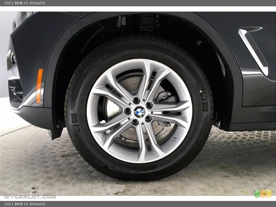 2021 BMW X3 sDrive30i Wheel and Tire Photo #139435773