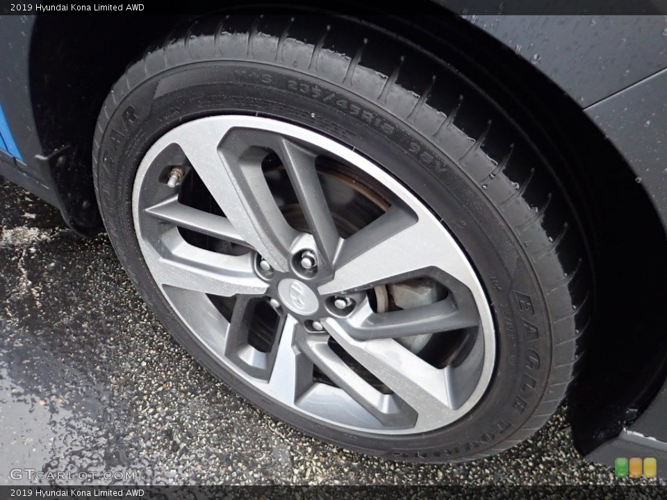 2019 Hyundai Kona Limited AWD Wheel and Tire Photo #139449942