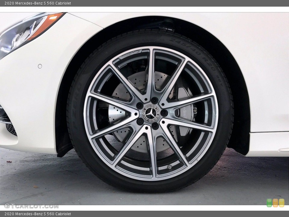 2020 Mercedes-Benz S 560 Cabriolet Wheel and Tire Photo #139452700