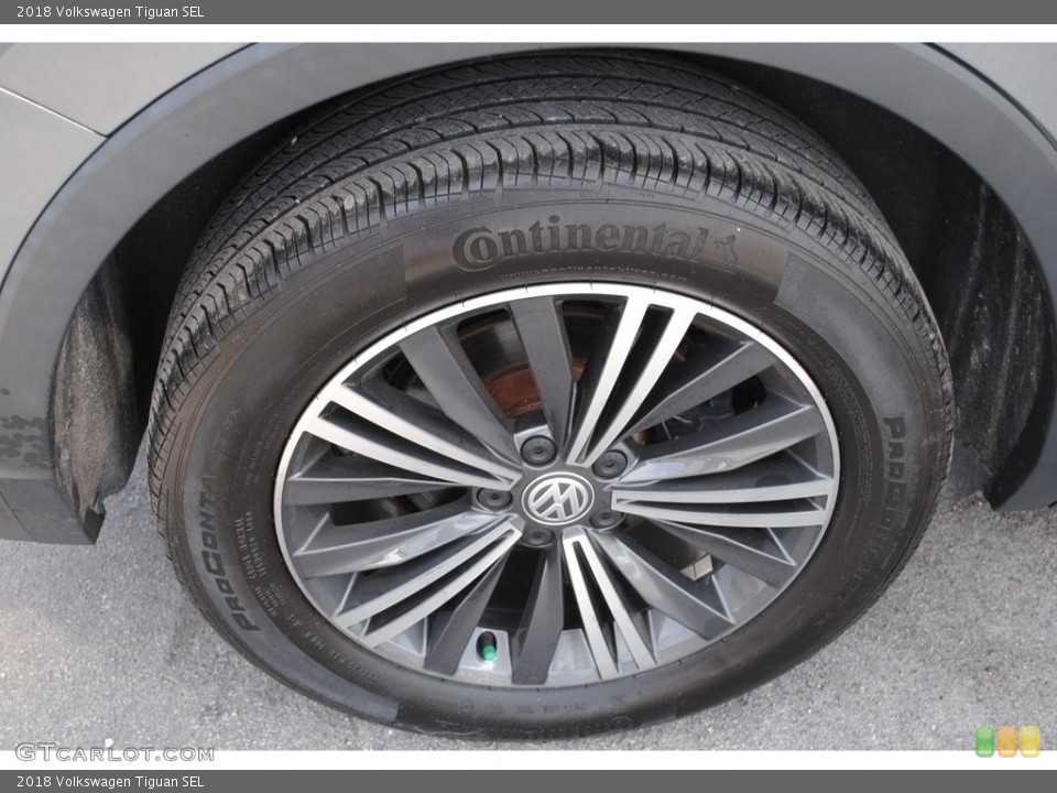 2018 Volkswagen Tiguan SEL Wheel and Tire Photo #139459994