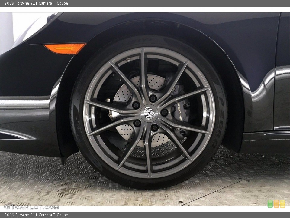 2019 Porsche 911 Carrera T Coupe Wheel and Tire Photo #139473873
