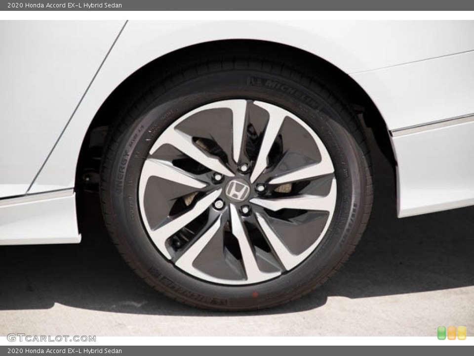 2020 Honda Accord EX-L Hybrid Sedan Wheel and Tire Photo #139476118