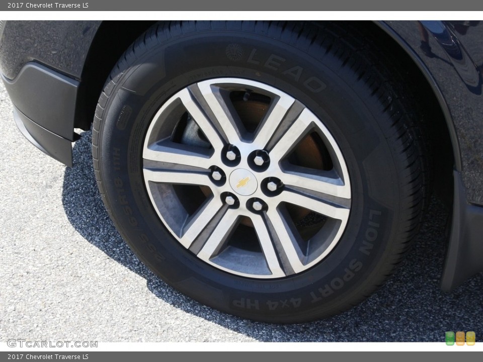 2017 Chevrolet Traverse LS Wheel and Tire Photo #139479210