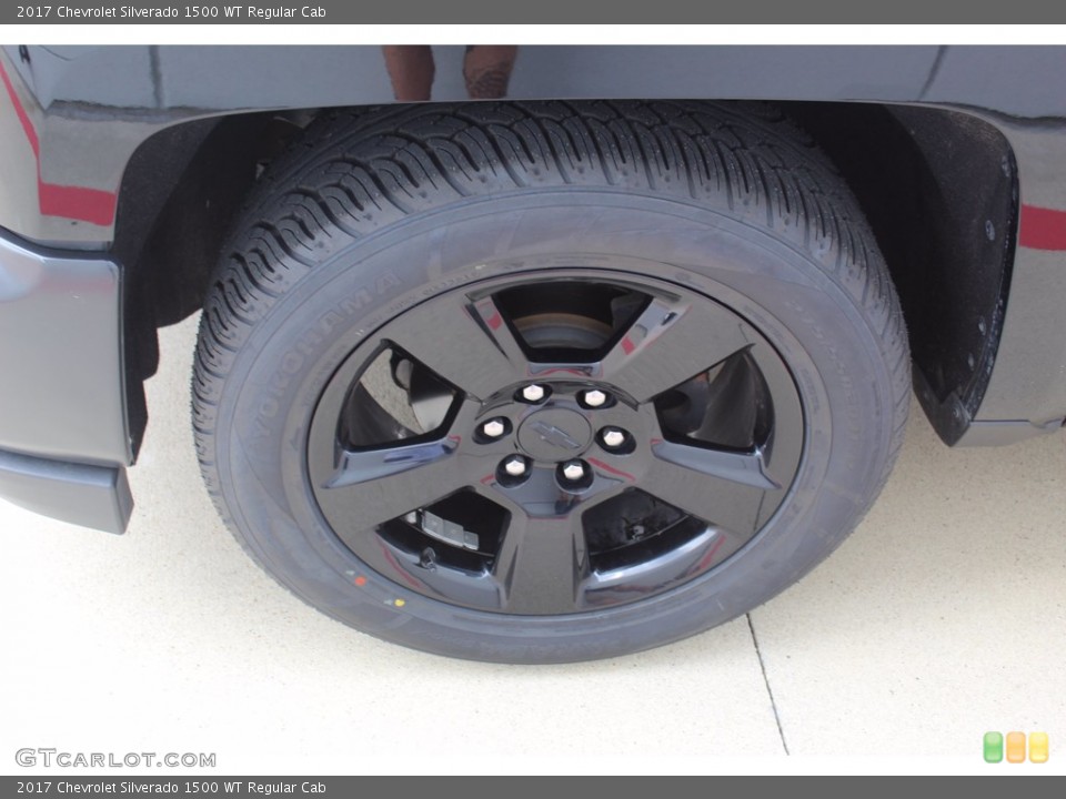 2017 Chevrolet Silverado 1500 WT Regular Cab Wheel and Tire Photo #139485285