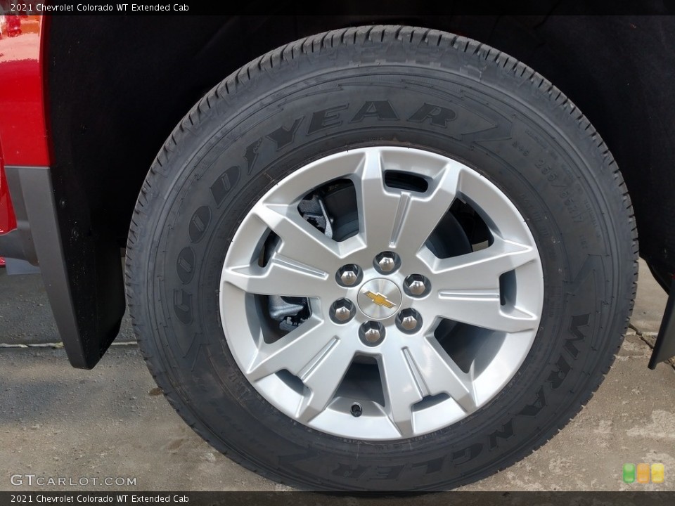 2021 Chevrolet Colorado WT Extended Cab Wheel and Tire Photo #139487248