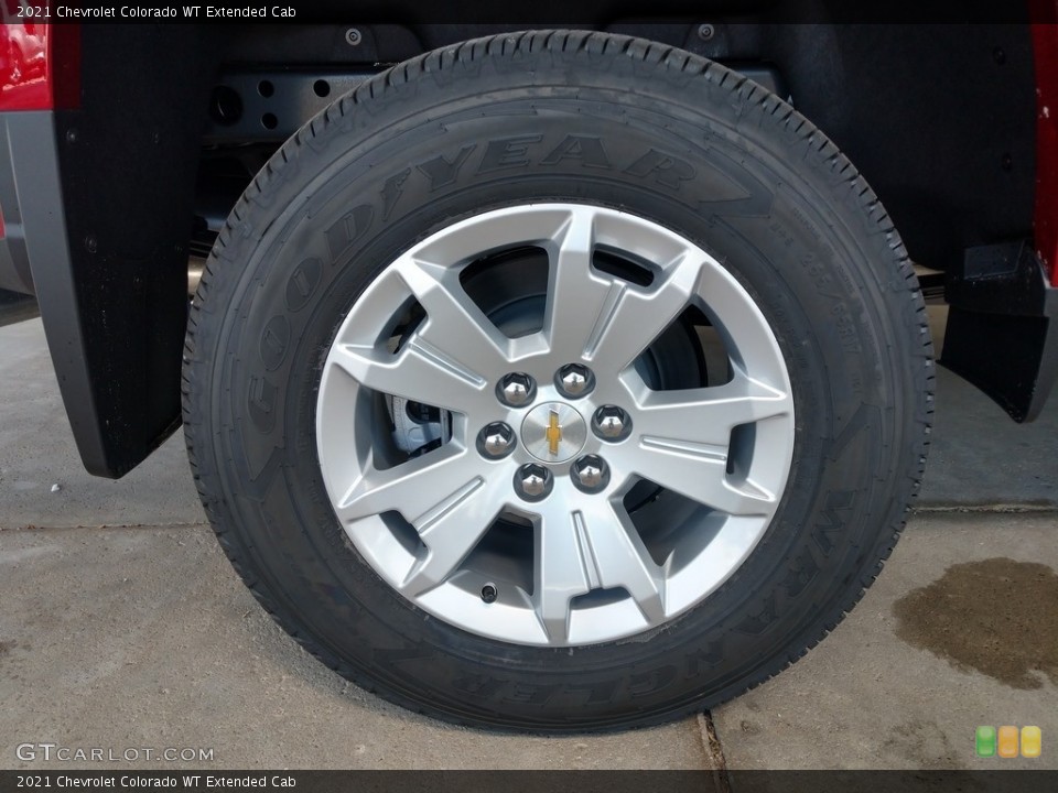 2021 Chevrolet Colorado WT Extended Cab Wheel and Tire Photo #139487272