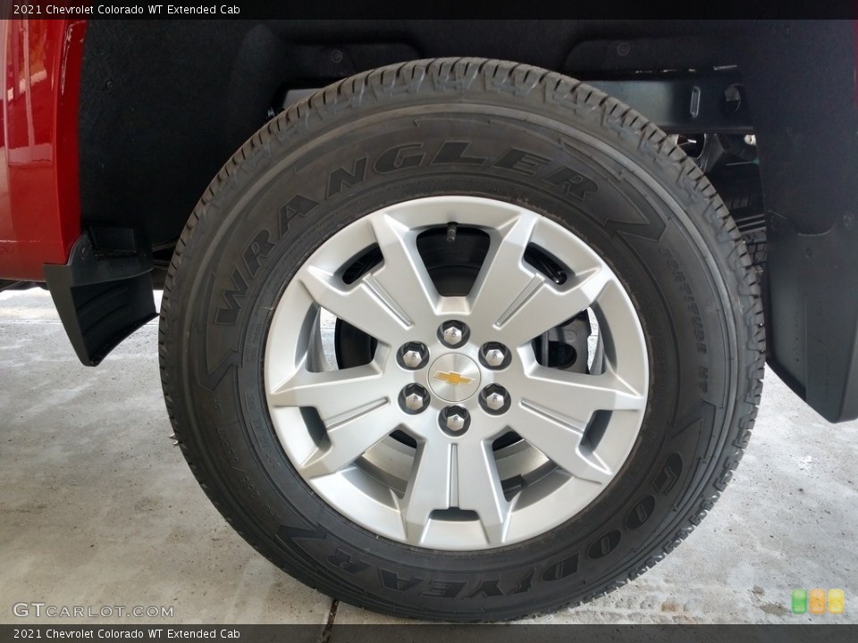 2021 Chevrolet Colorado WT Extended Cab Wheel and Tire Photo #139487296