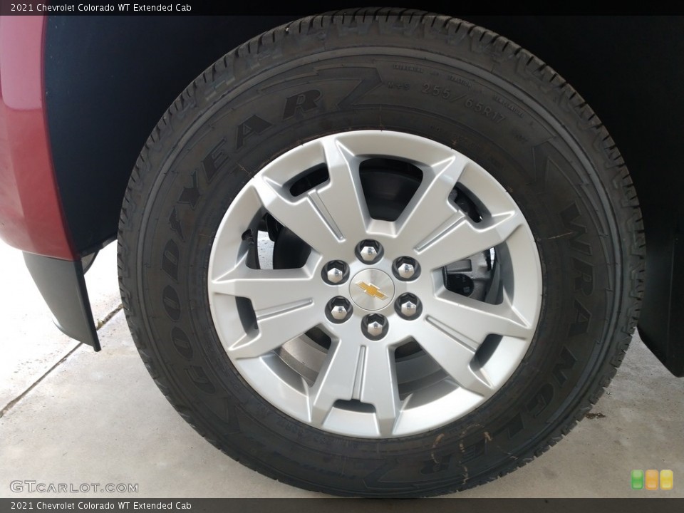 2021 Chevrolet Colorado WT Extended Cab Wheel and Tire Photo #139487329