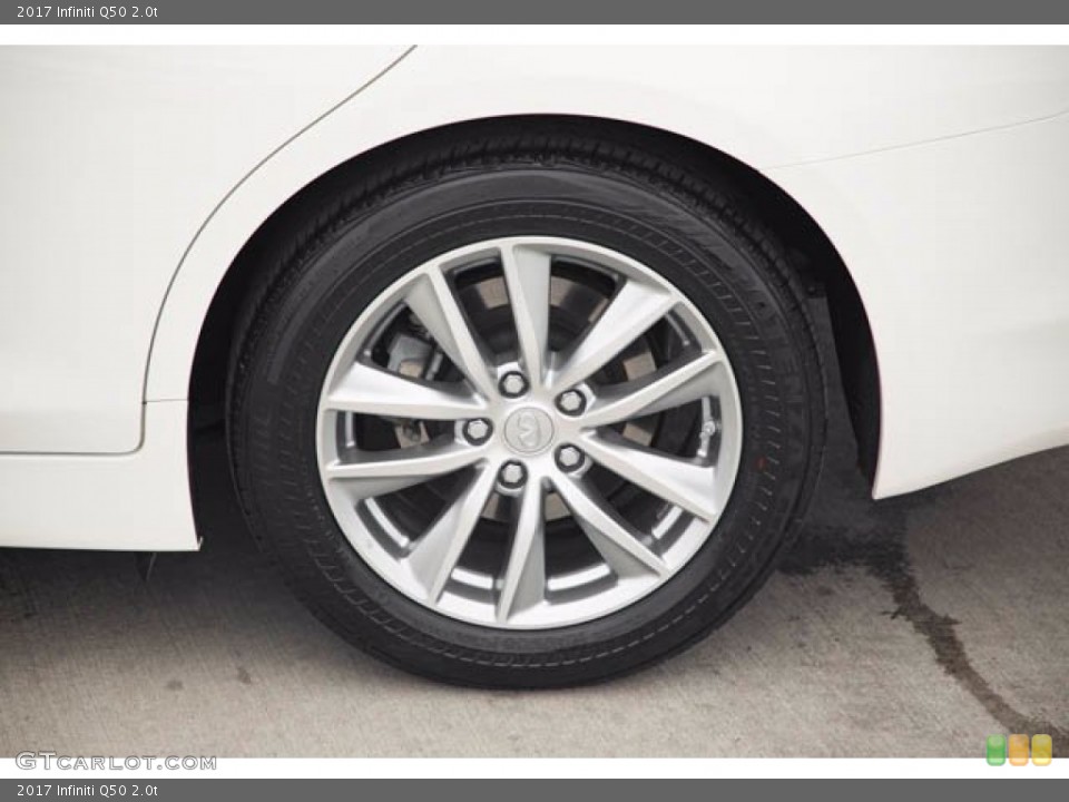 2017 Infiniti Q50 2.0t Wheel and Tire Photo #139491418