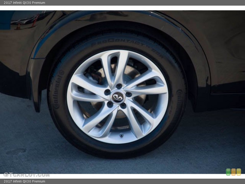 2017 Infiniti QX30 Premium Wheel and Tire Photo #139494019